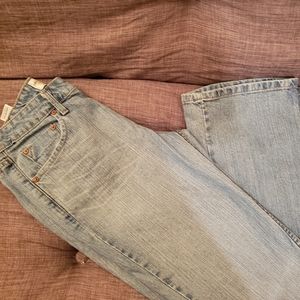 Levi strauss boot cut midrise womens blue jeans